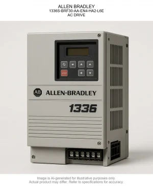 ALLEN BRADLEY; 1336S-BRF30-AA-EN4-HA2-L6E; AC DRIVE