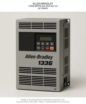 ALLEN BRADLEY; 1336S-BRF50-AA-EN4-HA1-L6; AC DRIVE