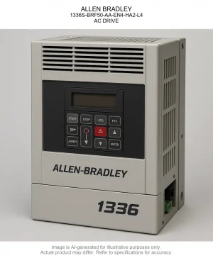 ALLEN BRADLEY; 1336S-BRF50-AA-EN4-HA2-L4; AC DRIVE