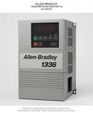 ALLEN BRADLEY; 1336S-BRF50-AA-EN4-HAP-L6; AC DRIVE