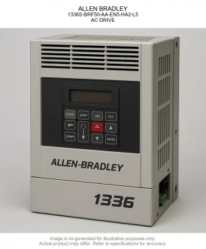 ALLEN BRADLEY; 1336S-BRF50-AA-EN5-HA2-L5; AC DRIVE