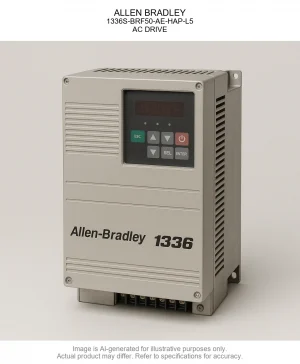 ALLEN BRADLEY; 1336S-BRF50-AE-HAP-L5; AC DRIVE