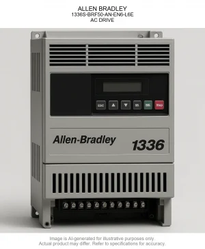 ALLEN BRADLEY; 1336S-BRF50-AN-EN6-L6E; AC DRIVE