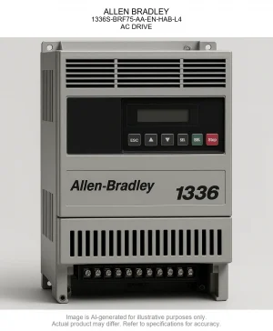 ALLEN BRADLEY; 1336S-BRF75-AA-EN-HAB-L4; AC DRIVE