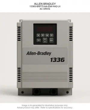 ALLEN BRADLEY; 1336S-BRF75-AA-EN4-HA2-L4; AC DRIVE