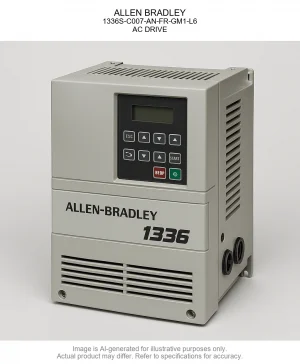 ALLEN BRADLEY; 1336S-C007-AN-FR-GM1-L6; AC DRIVE
