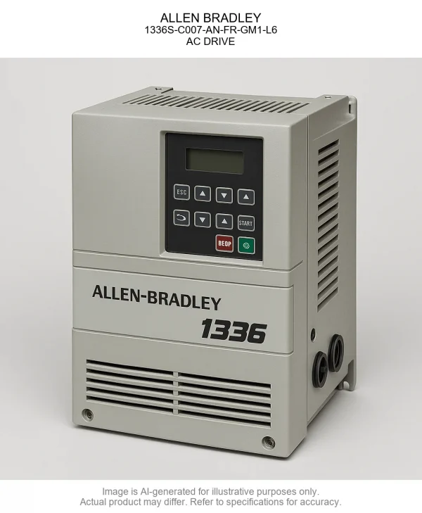ALLEN BRADLEY; 1336S-C007-AN-FR-GM1-L6; AC DRIVE