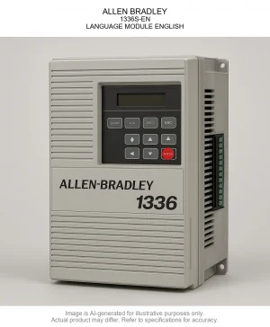 ALLEN BRADLEY; 1336S-EN; LANGUAGE MODULE ENGLISH