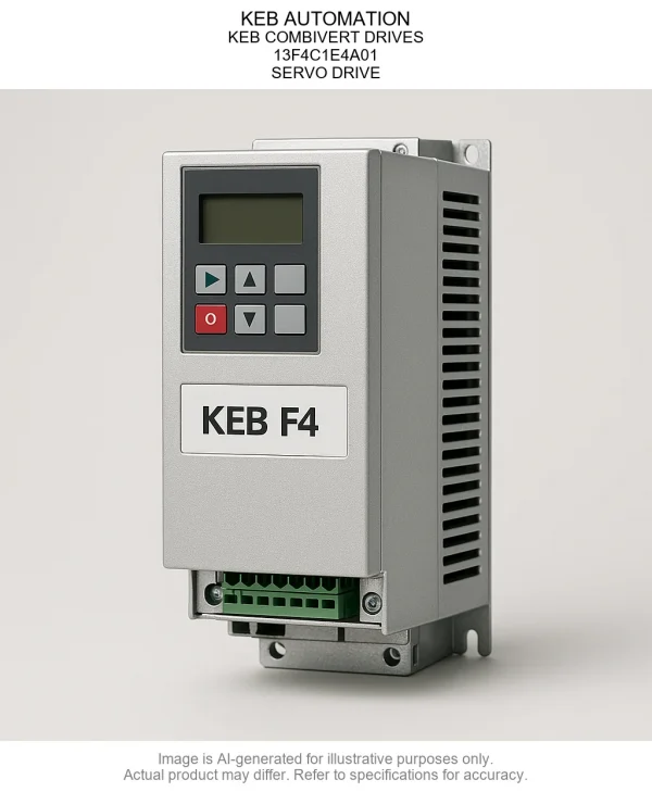KEB AUTOMATION; KEB COMBIVERT DRIVES; 13F4C1E4A01; SERVO DRIVE