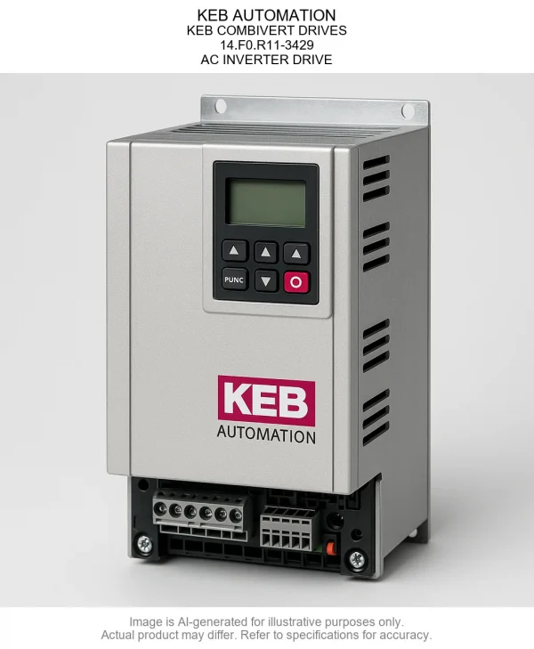 14.F0.R11-3429.webp KEB AUTOMATION; KEB COMBIVERT DRIVES; 14.F0.R11-3429; AC INVERTER DRIVE
