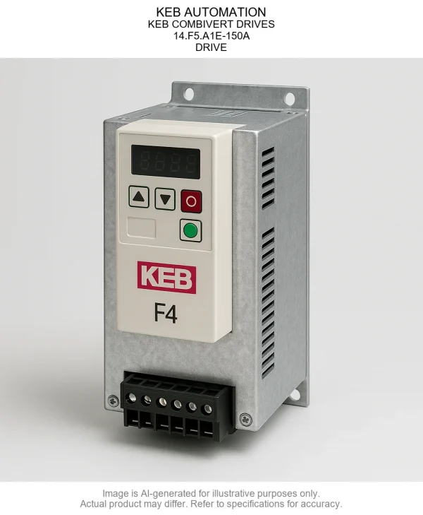 KEB AUTOMATION; KEB COMBIVERT DRIVES; 14.F5.A1E-150A; DRIVE