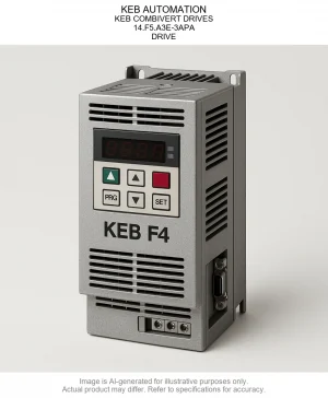KEB AUTOMATION; KEB COMBIVERT DRIVES; 14.F5.A3E-3APA; DRIVE
