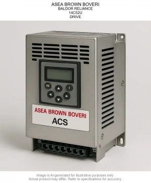 ASEA BROWN BOVERI; BALDOR RELIANCE; 14C52U; DRIVE