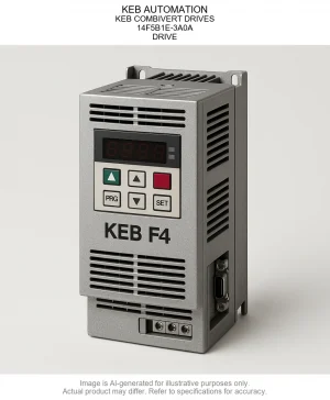 KEB AUTOMATION; KEB COMBIVERT DRIVES; 14F5B1E-3A0A; DRIVE