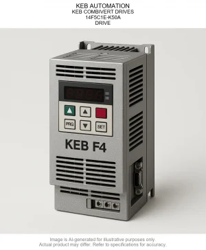 KEB AUTOMATION; KEB COMBIVERT DRIVES; 14F5C1E-K50A; DRIVE