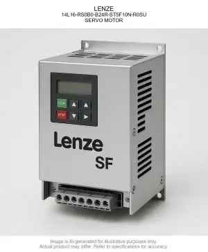 LENZE; 14L16-RS0B0-B24R-ST5F10N-R0SU; SERVO MOTOR