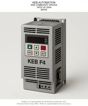 KEB AUTOMATION; KEB COMBIVERT DRIVES; 15F5C1E-350A; DRIVE