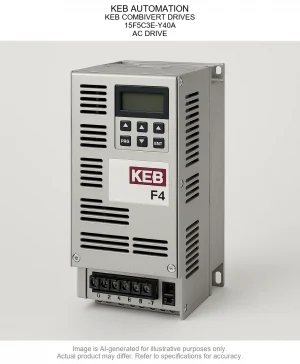 KEB AUTOMATION; KEB COMBIVERT DRIVES; 15F5C3E-Y40A; AC DRIVE