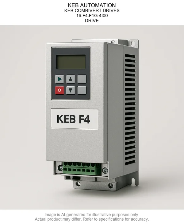 KEB AUTOMATION; KEB COMBIVERT DRIVES; 16.F4.F1G-4I00; DRIVE
