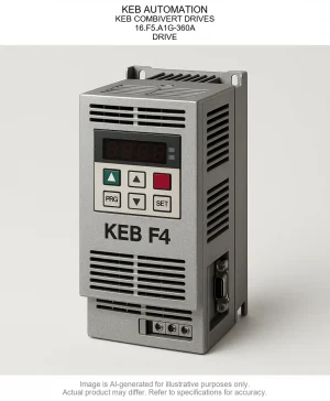 KEB AUTOMATION; KEB COMBIVERT DRIVES; 16.F5.A1G-360A; DRIVE