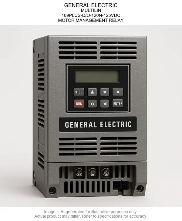 169PLUS-D_O-120N-125VDC.webp GENERAL ELECTRIC; MULTILIN; 169PLUS-D/O-120N-125VDC; MOTOR MANAGEMENT RELAY