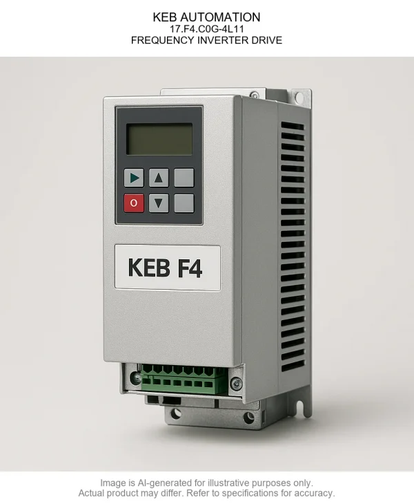 17.F4.C0G-4L11.webp KEB AUTOMATION; 17.F4.C0G-4L11; FREQUENCY INVERTER DRIVE