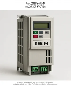 KEB AUTOMATION; 17.F4.COG-4L11/2.2; FREQUENCY INVERTER