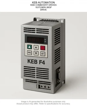 KEB AUTOMATION; KEB COMBIVERT DRIVES; 18.F5.M0H-36GF; DRIVE