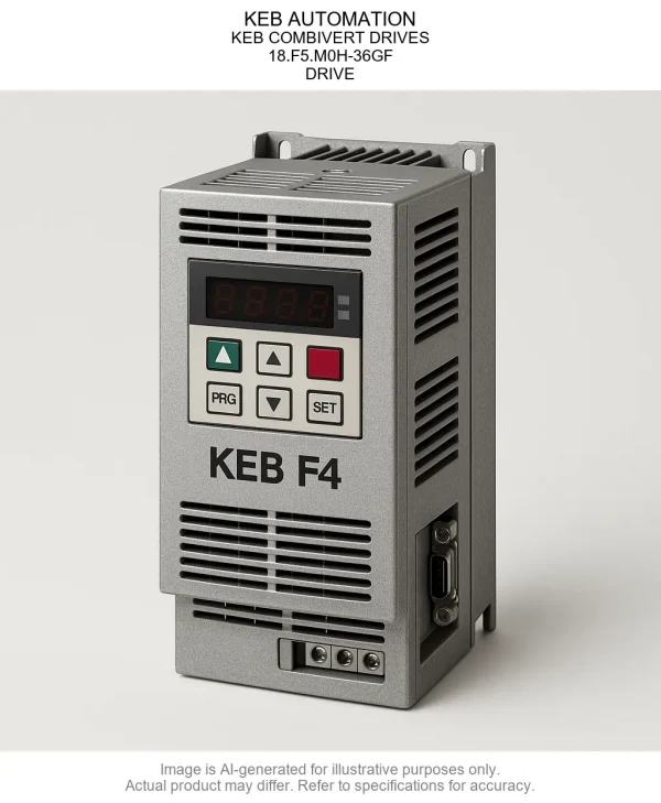 KEB AUTOMATION; KEB COMBIVERT DRIVES; 18.F5.M0H-36GF; DRIVE