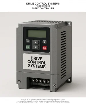 DRIVE CONTROL SYSTEMS; 1800-0069000; SPEED CONTROLLER