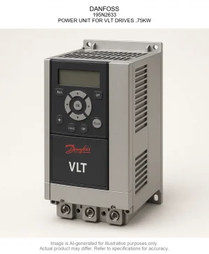 DANFOSS; 195N2633; POWER UNIT FOR VLT DRIVES .75KW