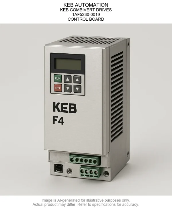 KEB AUTOMATION; KEB COMBIVERT DRIVES; 1AF5230-0019; CONTROL BOARD