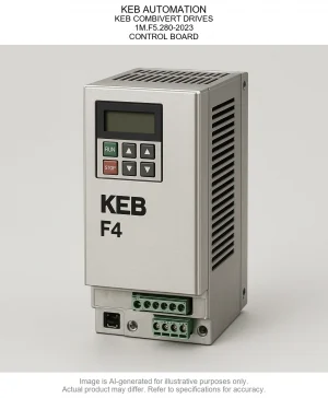 KEB AUTOMATION; KEB COMBIVERT DRIVES; 1M.F5.280-2023; CONTROL BOARD