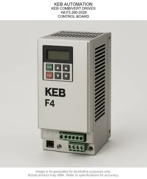 KEB AUTOMATION; KEB COMBIVERT DRIVES; 1M.F5.280-2028; CONTROL BOARD