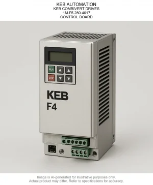 KEB AUTOMATION; KEB COMBIVERT DRIVES; 1M.F5.280-4017; CONTROL BOARD