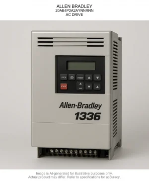 ALLEN BRADLEY; 20AB4P2A2AYNNRNN; AC DRIVE