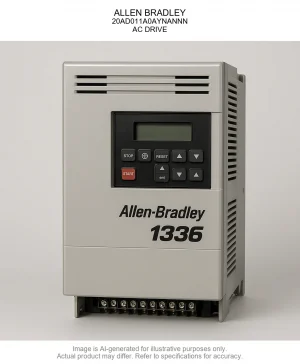 ALLEN BRADLEY; 20AD011A0AYNANNN; AC DRIVE