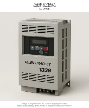 ALLEN BRADLEY; 20AD1P1A0AYNNEG0; AC DRIVE