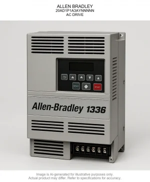 ALLEN BRADLEY; 20AD1P1A3AYNNNNN; AC DRIVE