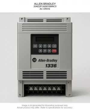 ALLEN BRADLEY; 20AD2P1A0NYNNNC0; AC DRIVE