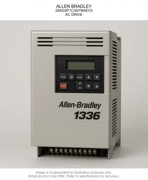 ALLEN BRADLEY; 20AD2P1C3AYNAEC0; AC DRIVE