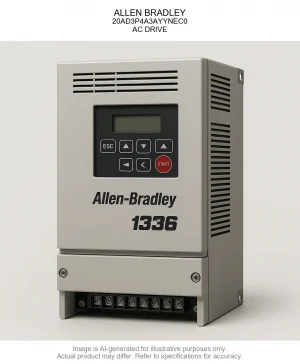 ALLEN BRADLEY; 20AD3P4A3AYYNEC0; AC DRIVE