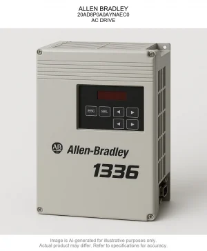 ALLEN BRADLEY; 20AD8P0A0AYNAEC0; AC DRIVE