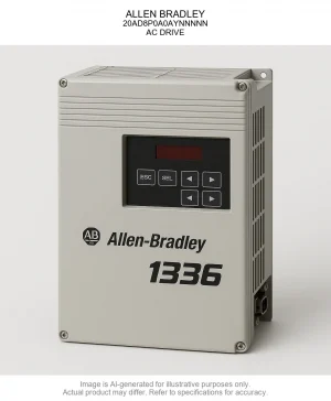 ALLEN BRADLEY; 20AD8P0A0AYNNNNN; AC DRIVE
