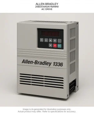 ALLEN BRADLEY; 20BD034A0AYNANN0; AC DRIVE