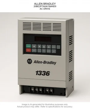 ALLEN BRADLEY; 20BE2P7A0AYNAND0; AC DRIVE