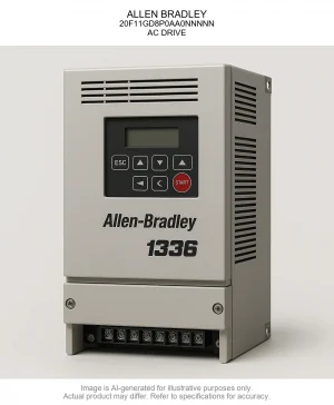 ALLEN BRADLEY; 20F11GD8P0AA0NNNNN; AC DRIVE