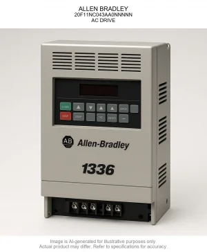 ALLEN BRADLEY; 20F11NC043AA0NNNNN; AC DRIVE