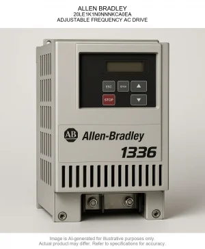 ALLEN BRADLEY; 20LE1K1N0NNNKCA0EA; ADJUSTABLE FREQUENCY AC DRIVE