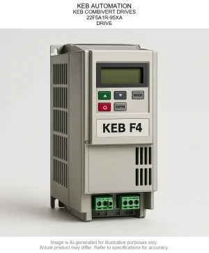 KEB AUTOMATION; KEB COMBIVERT DRIVES; 22F5A1R-95XA; DRIVE